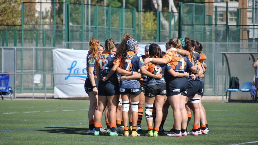 El equipo femenino de Les Abelles se impone al XV Hortaleza R.C.