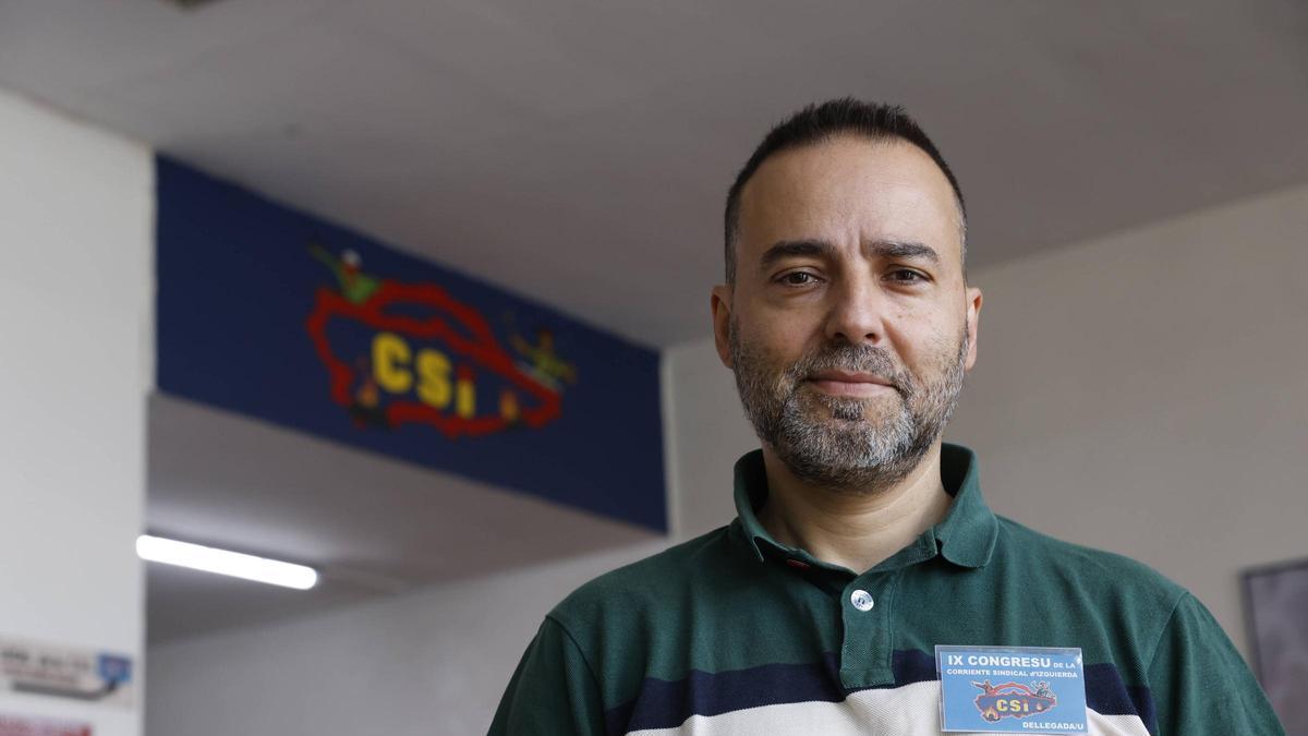 Nacho Fuster Iglesias, este domingo, en el congreso de CSI.