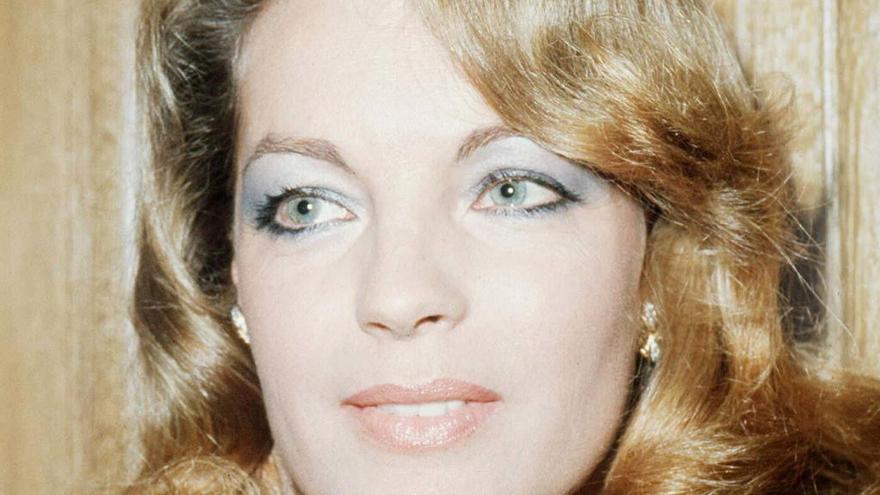 Romy Schneider en una imagen de 1975.