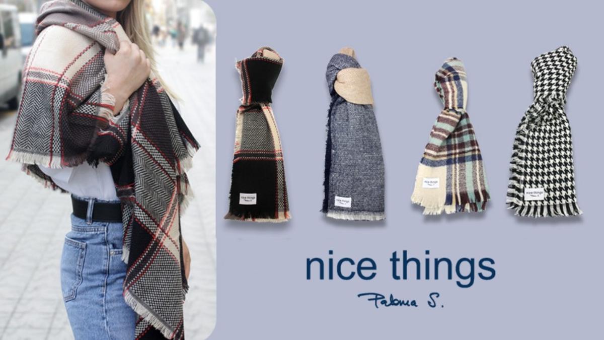 Abriga't amb les maxi bufandes Nice Things