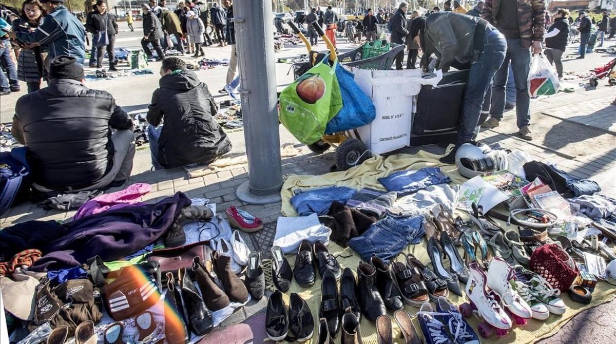 vvargas41549411 barcelona 10 01 2018 mercado de la miseria mercado ambulante180112172911