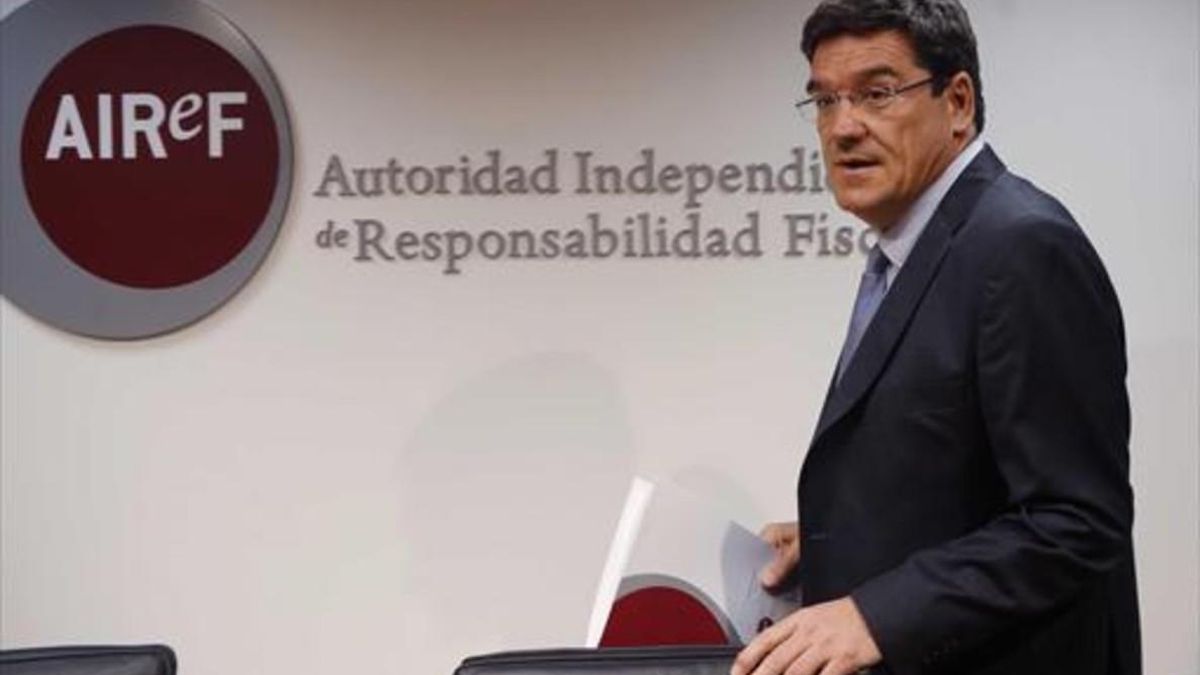 José Luis Escrivá, presidente de la Autoridad Independiente de Responsabilidad Fiscal (Airef).