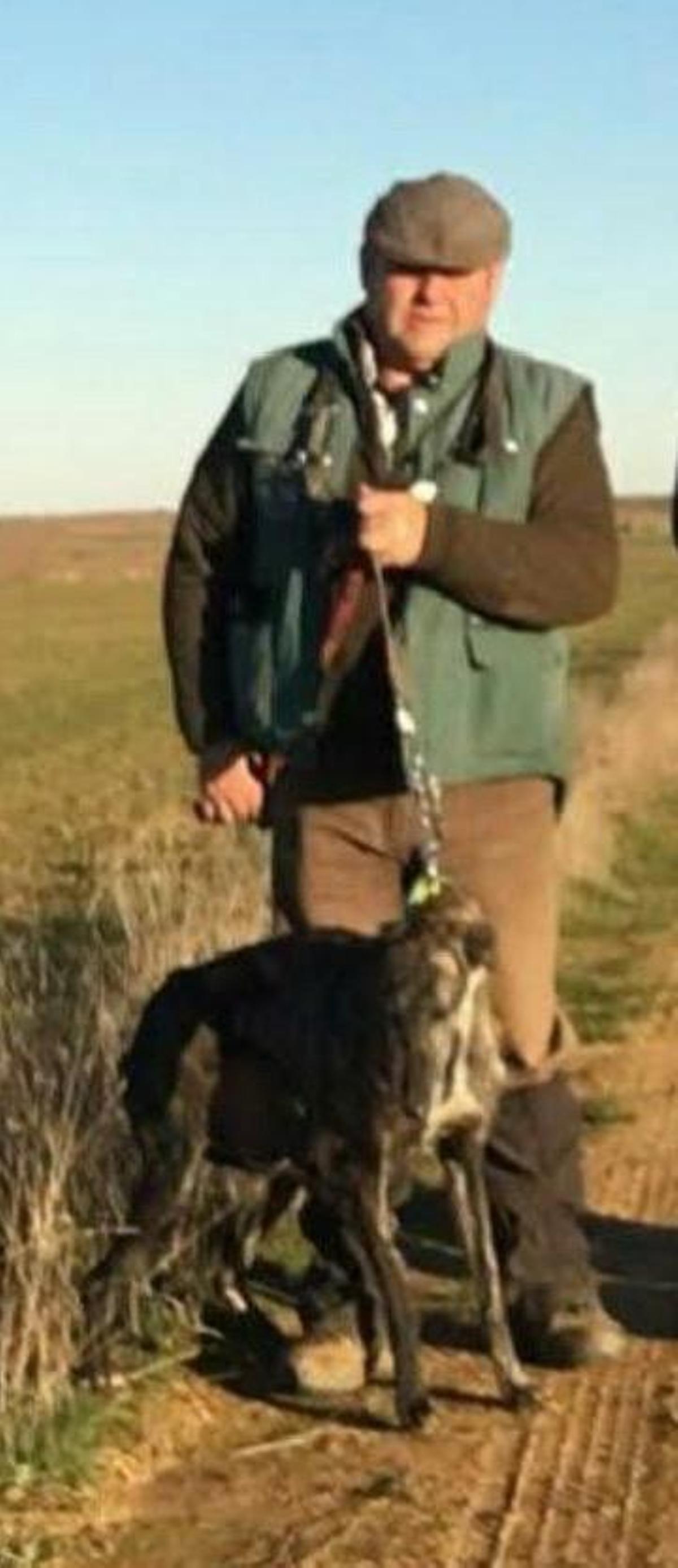 El galguero zamorano Livi Iglesias, con Pantoja del Maestro, madre de Morería