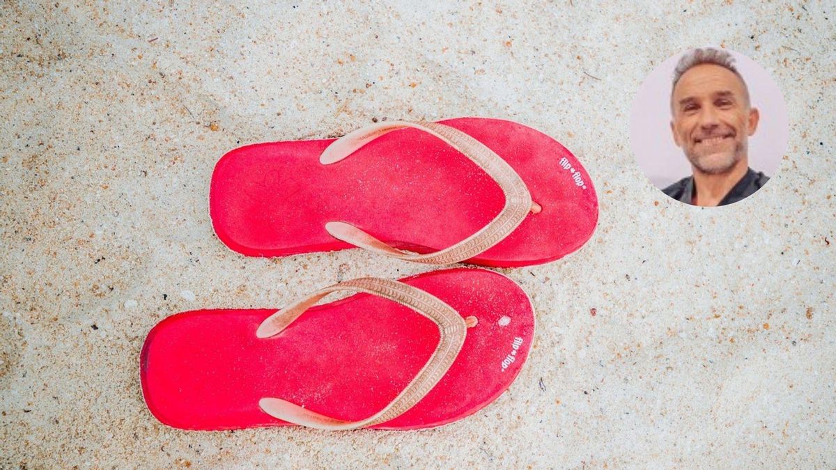 Joaquín Peñalver alerta sobre el uso abusivo de chanclas en verano