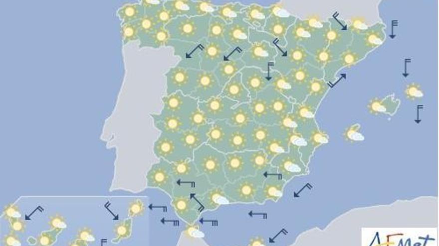 Buen tiempo en la Semana Santa en Extremadura