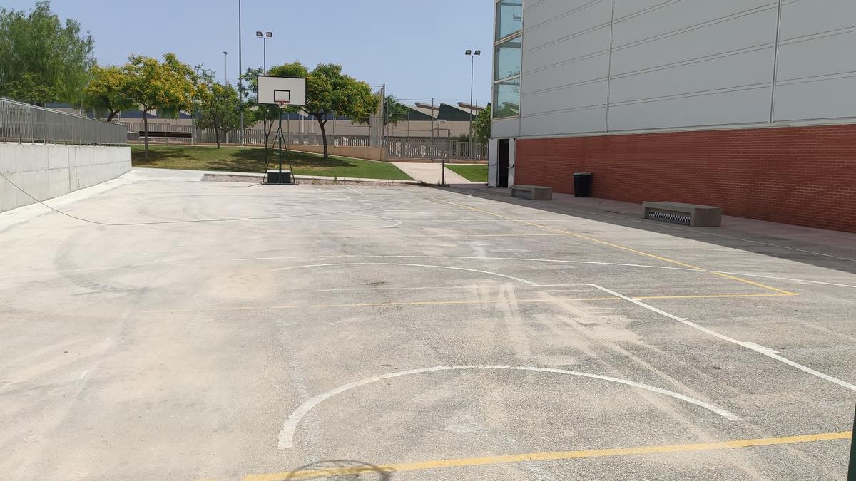 Zona del pabellón Félix Candela donde se construiría el Skate Park