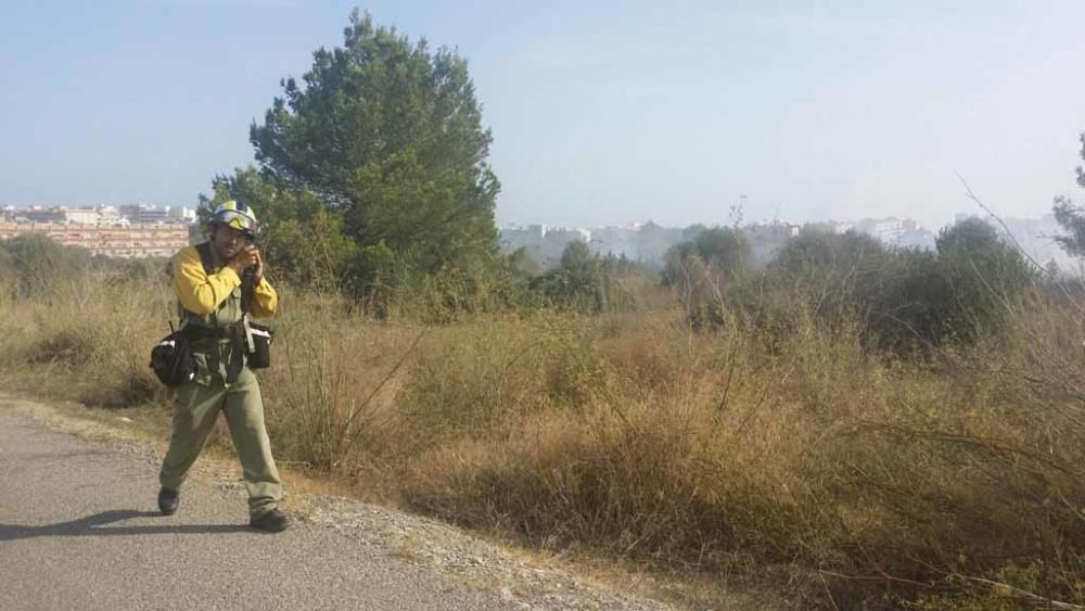 El incendio se ha declarado poco antes de las 17:00 horas