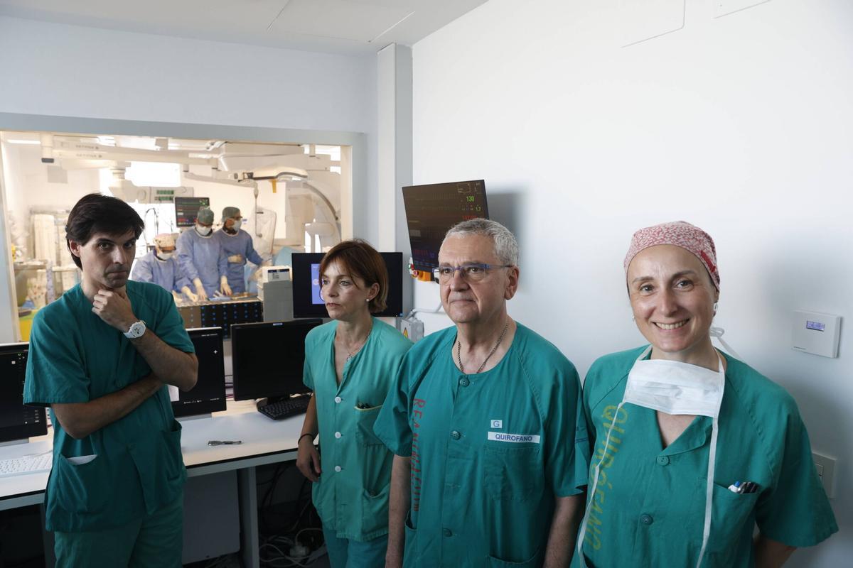 El servicio de Angiología y Cirugía Vascular ya ha realizado dos intervenciones con este procedimiento.