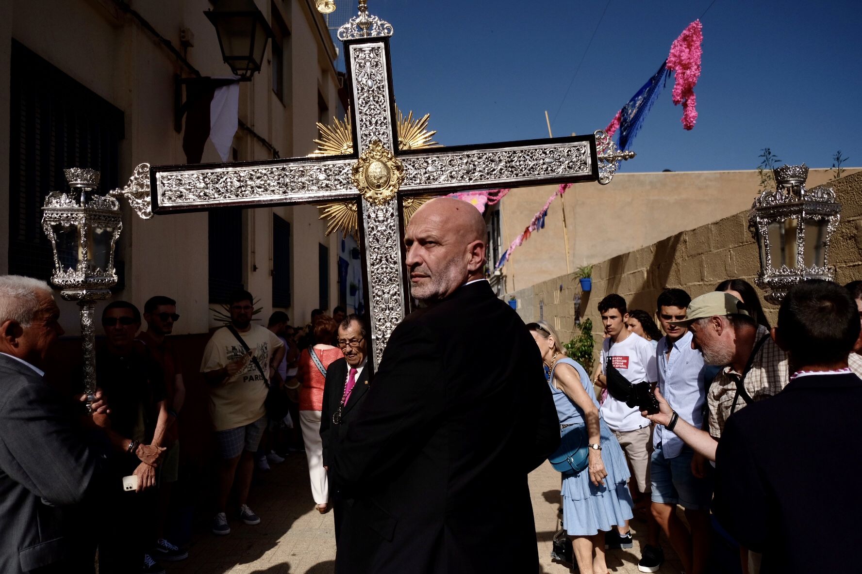 Las imágenes de la procesión de la Virgen de la Trinidad