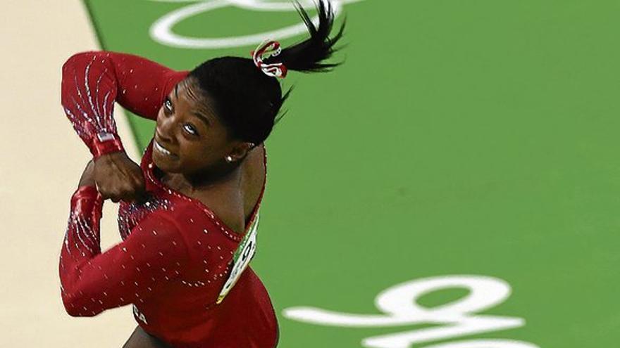 Otro oro para la sensación, Simone Biles