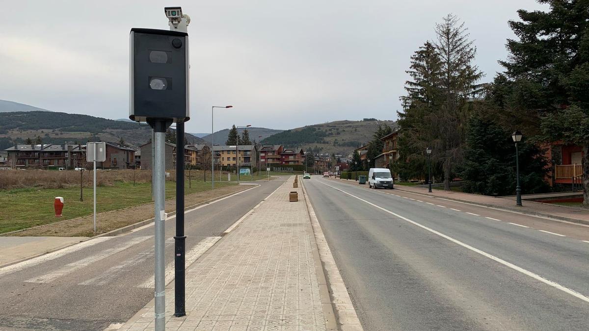 Imatge d&#039;un radar a Llívia