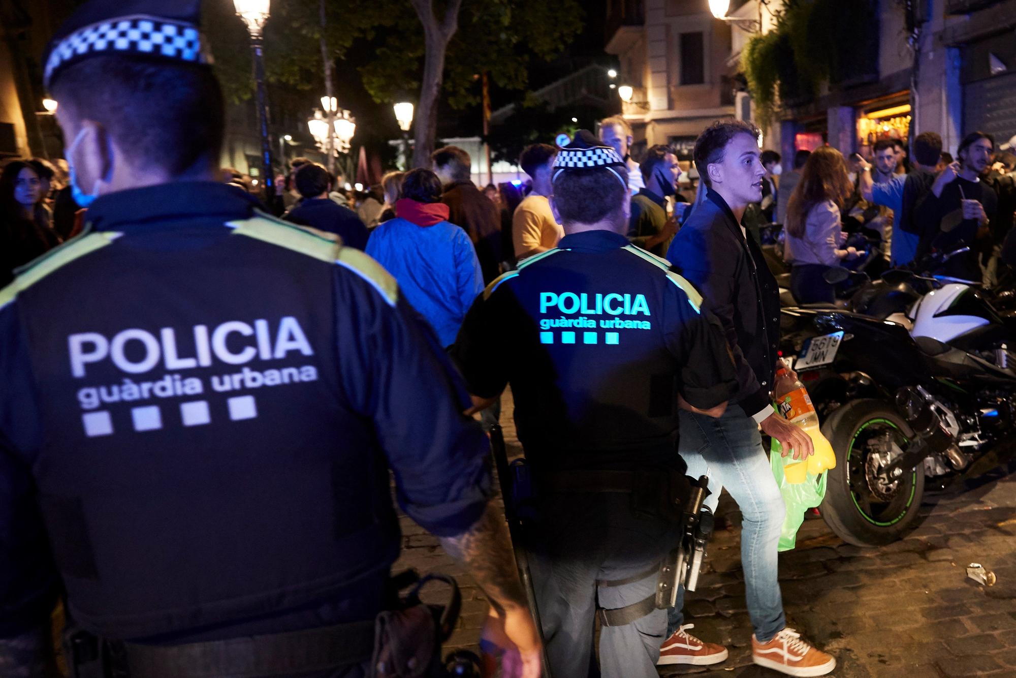 Botellón en Barcelona