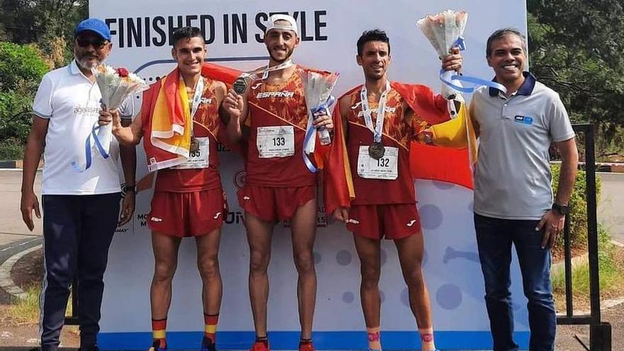 Olmos y Puyuelo, campeones del mundo de 50 kilómetros por equipos con España