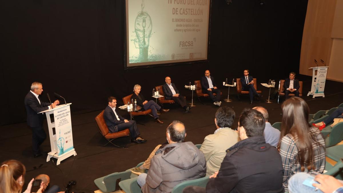 Debate del IV Foro del Agua de Castellón.