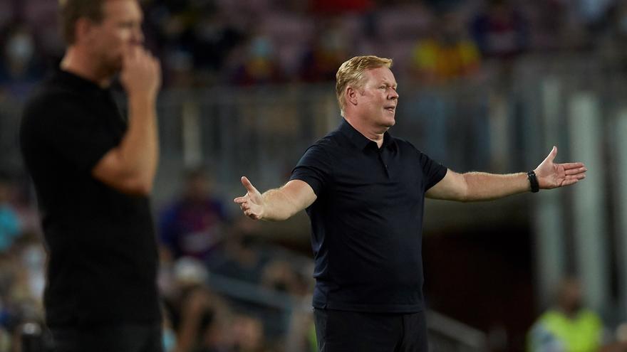 Koeman: &quot;Esto es lo que hay en este momento&quot;