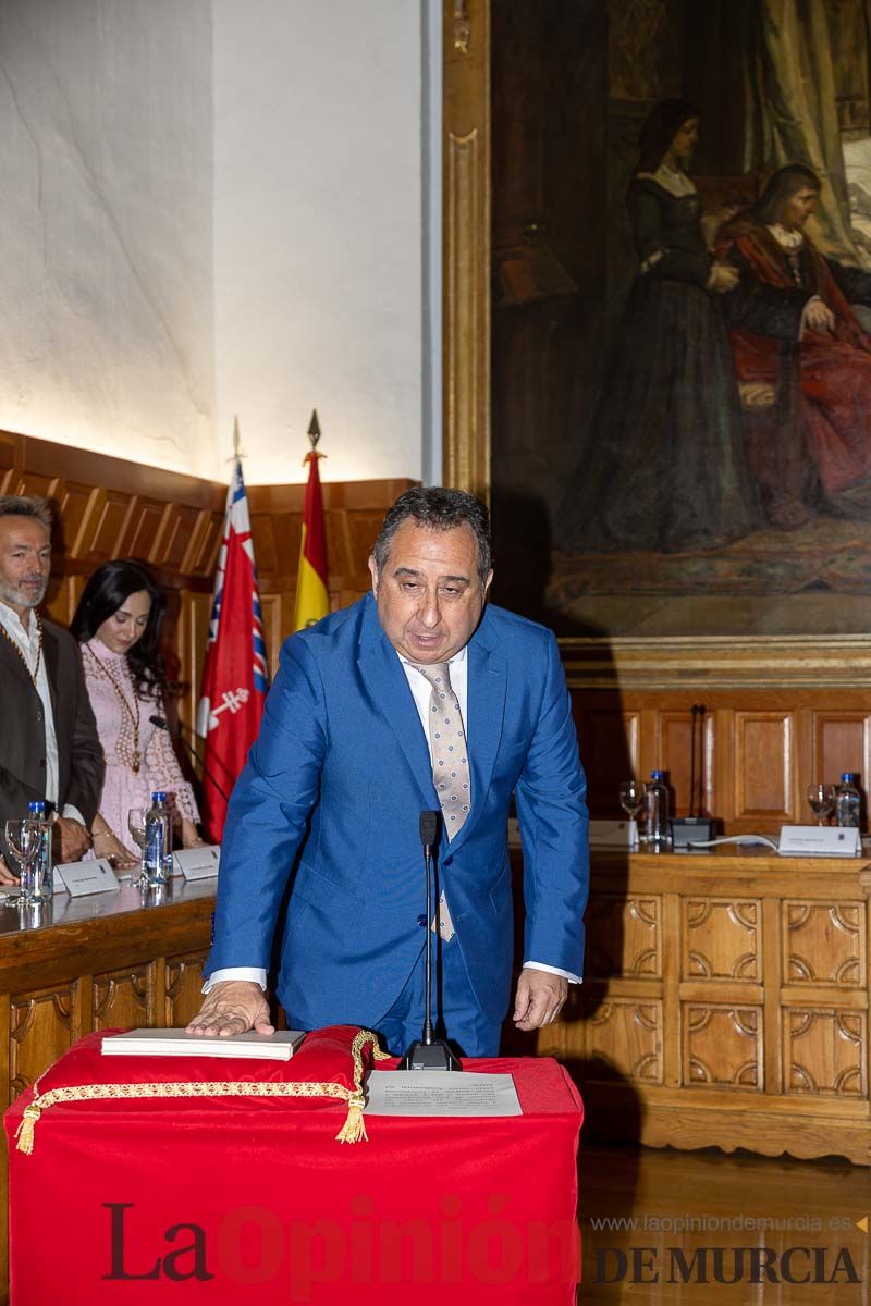 Pleno de investidura en el Ayuntamiento de Caravaca