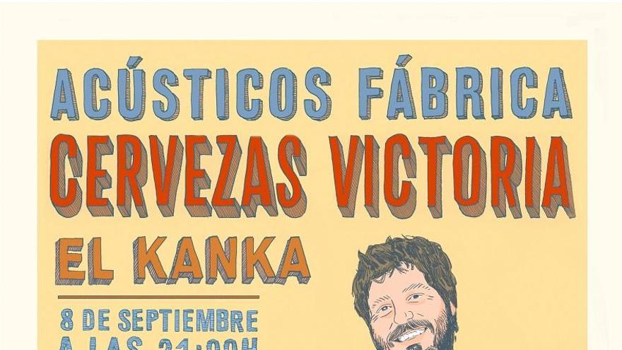 Cervezas Victoria ofrece un concierto acústico online de El Kanka por su aniversario