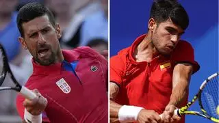 Máxima igualdad en una final apasionante entre Djokovic y Alcaraz