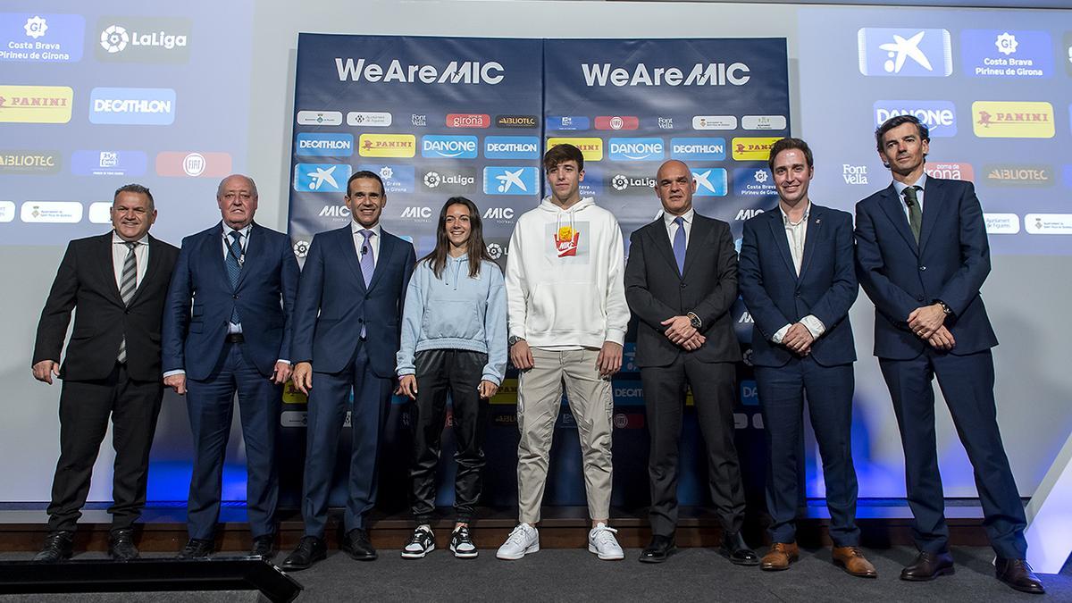 Presentació de la 20a edició del MICFootball a la seu de CaixaBank a Barcelona