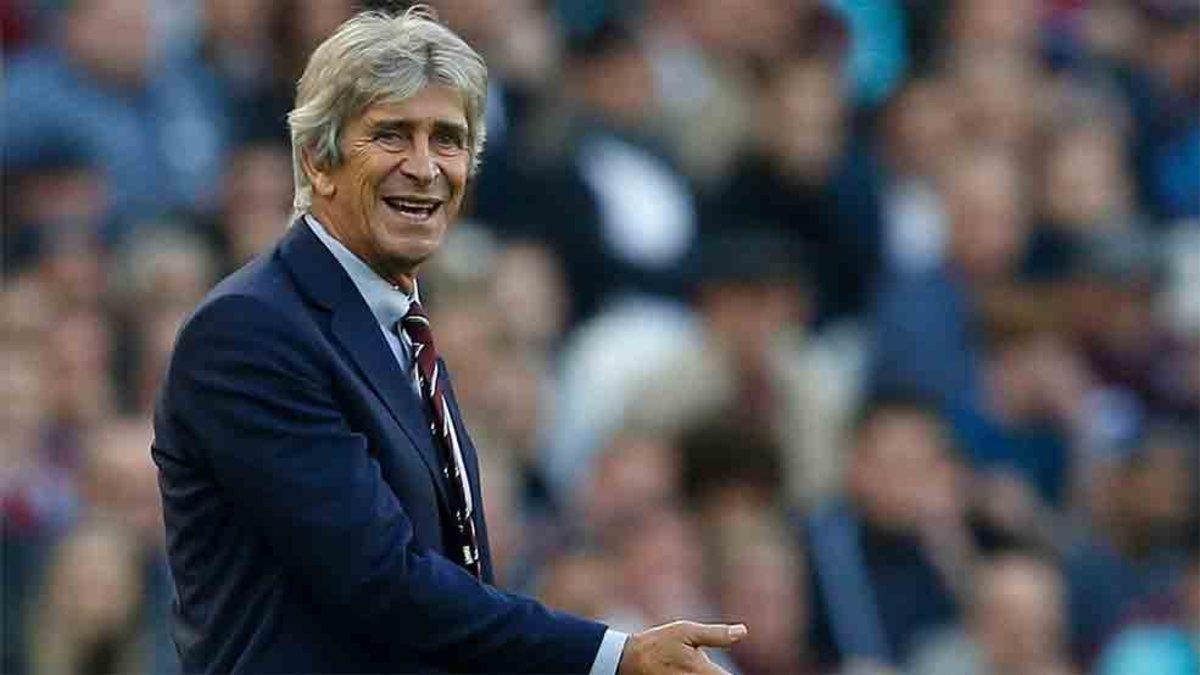 Pellegrini, entrenador del West Ham United