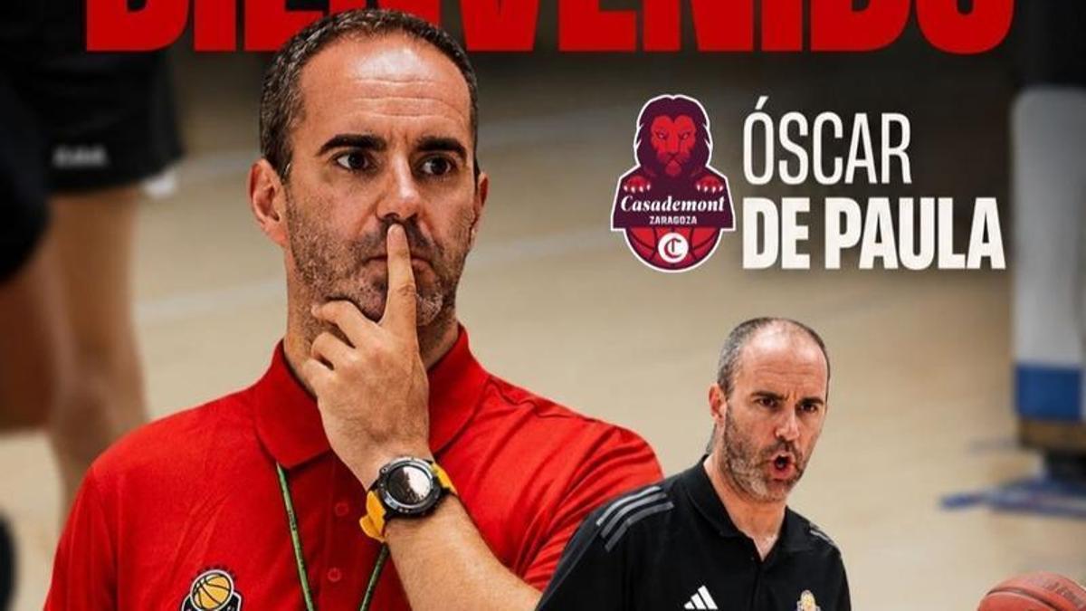 Óscar de Paula, nuevo entrenador del equipo U22.
