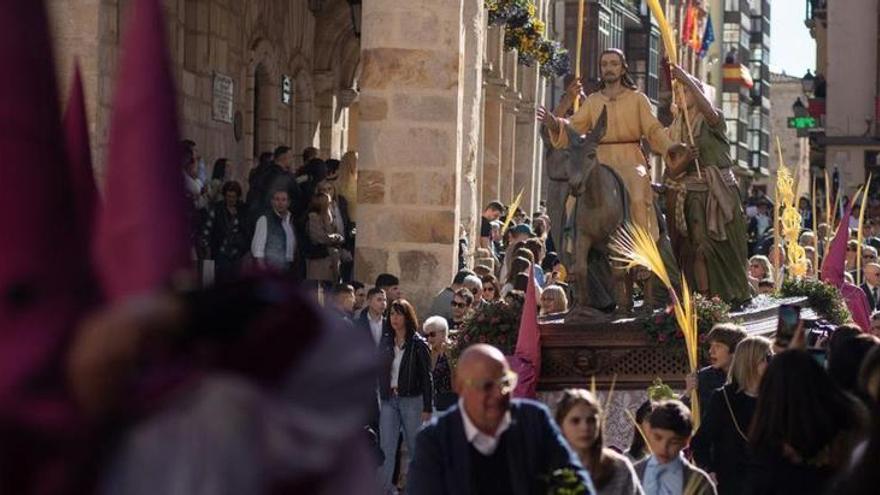 DIRECTO | Sigue la procesión de &quot;La Borriquita&quot; de la Semana Santa de Zamora 2024