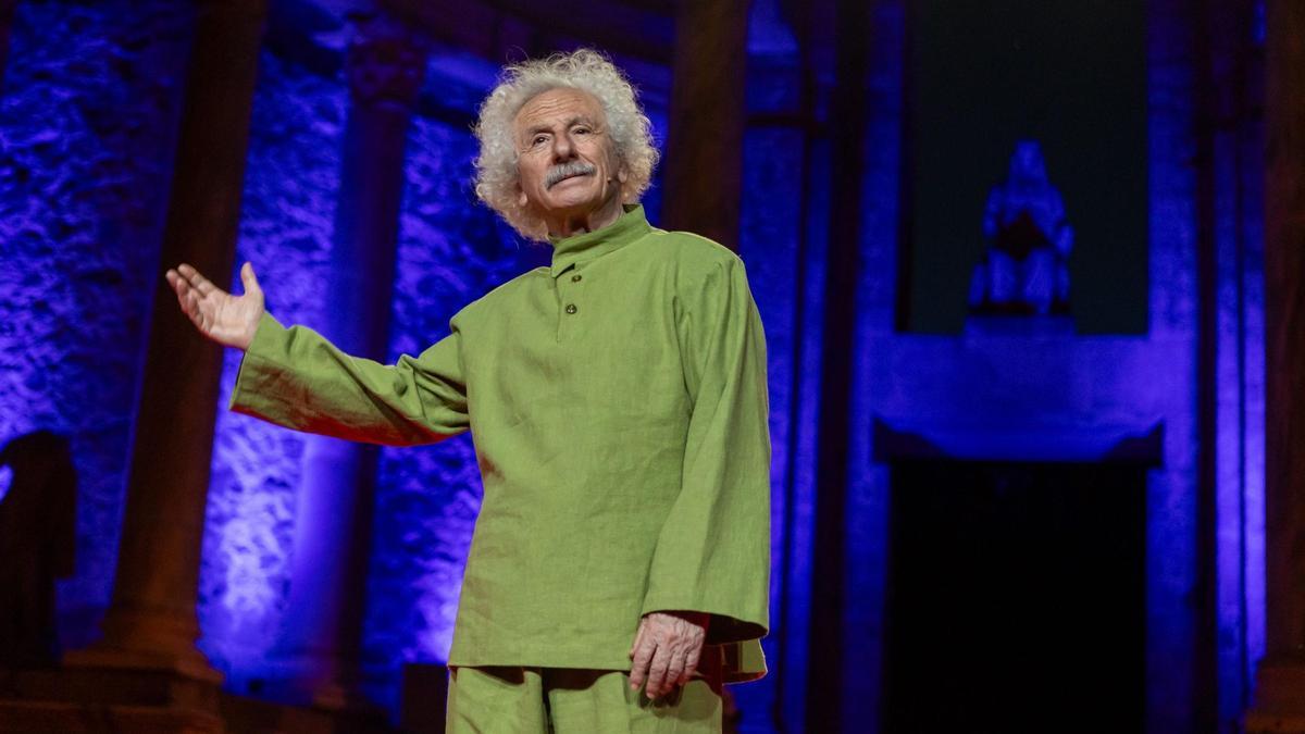 Rafael Álvarez, El Brujo, con &quot;Iconos&quot; en el Teatro de Mérida.