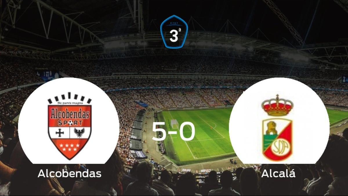 Tres puntos para el casillero del Alcobendas Sport tras pasar por encima al RAlcalá (5-0)