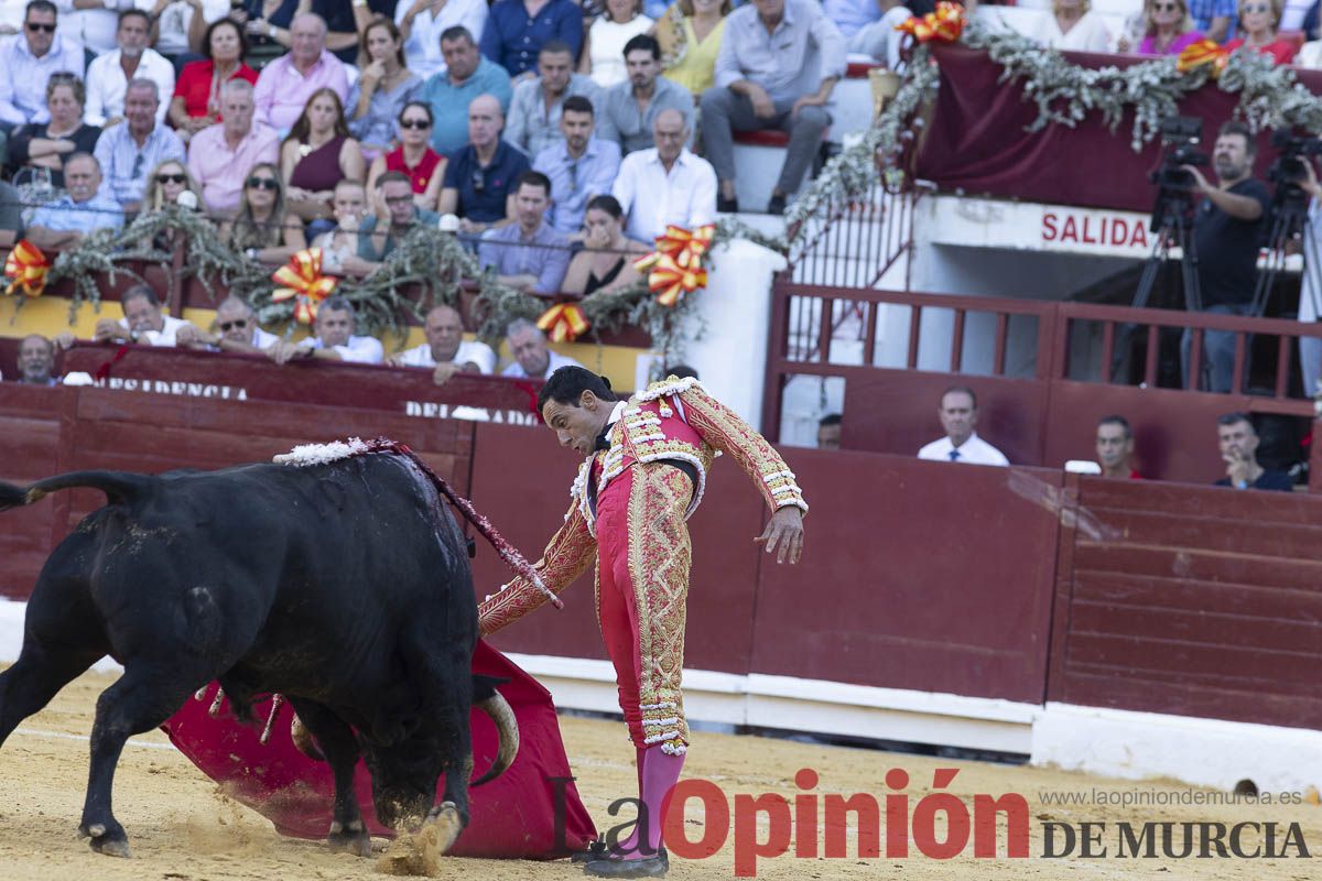 Tercer festejo de la Feria Taurina de Murcia (Talavante, Paco Ureña y Roca Rey), en imágenes