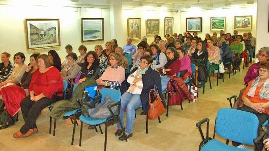 El acto se celebró ayer en el Museo de Marín. // S.A.