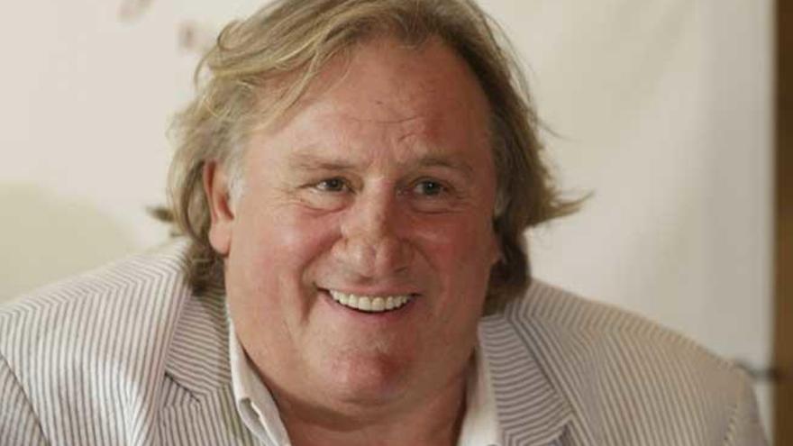 El actor Gérard Depardieu.