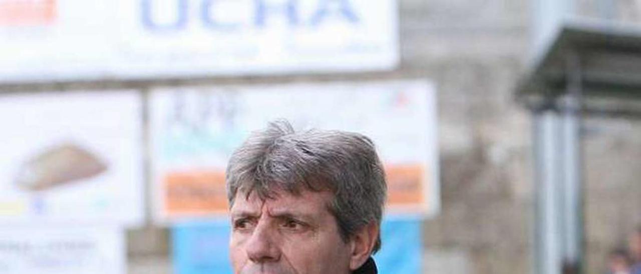 Antonio Dacosta, entrenador del UD Ourense. // I.O.