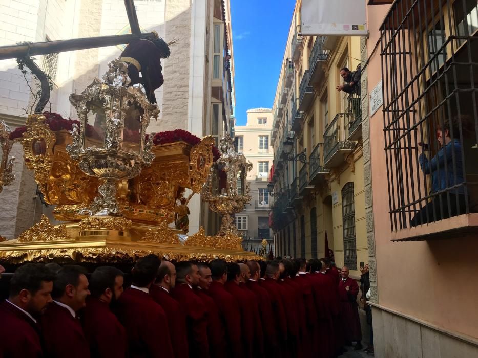 Las imágenes de la procesión de Viñeros en el Jueves Santo de la Semana Santa de Málaga