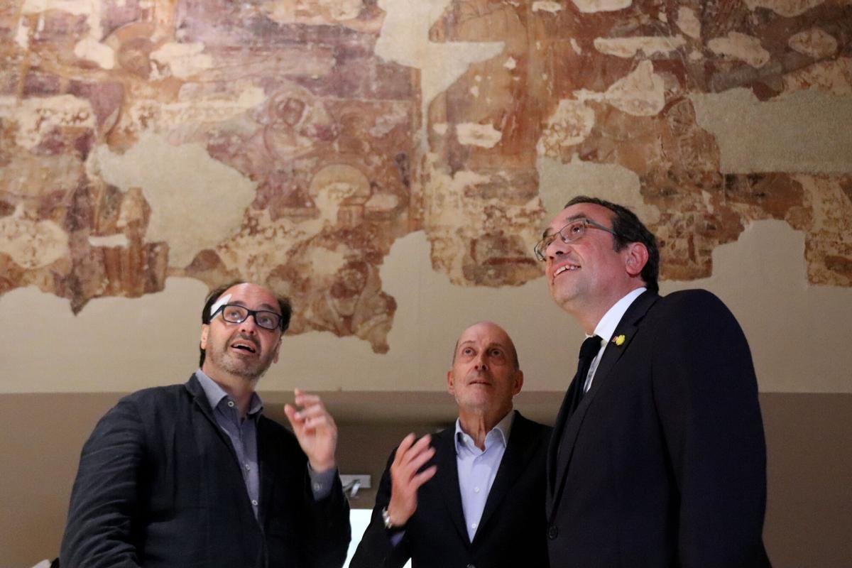Josep Rull mostra el seu suport al MNAC Josep Rull mostra el seu suport al MNAC