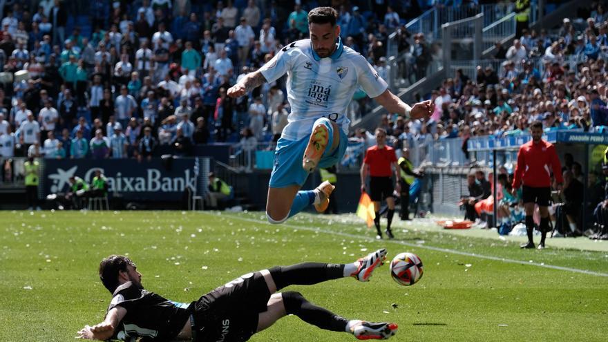 El Málaga CF - UD Ibiza, en fotos