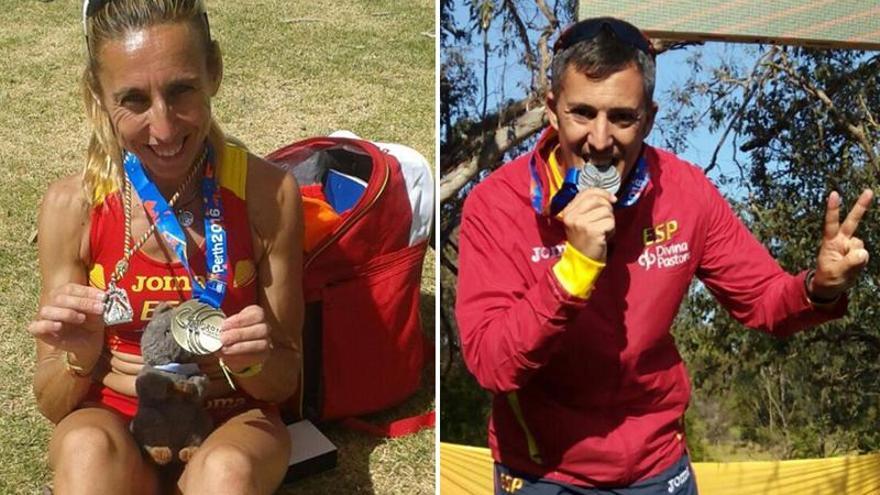 Oro y bronce para Loli Jiménez en Perth 2016