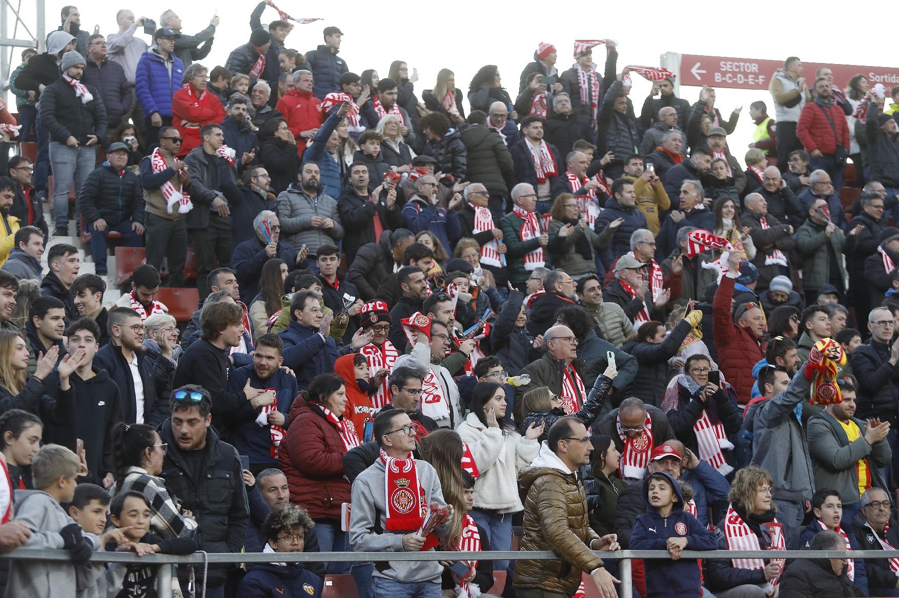 Totes les imatges del partit del Girona contra el València