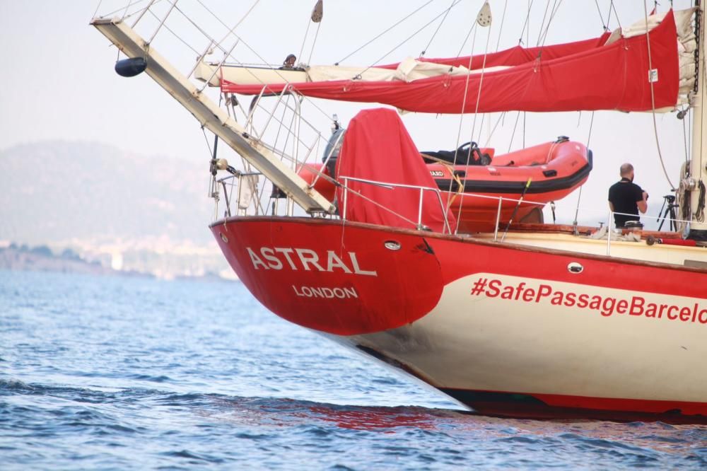 Die Rettungsboote von "Open Arms" erreichen Palma de Mallorca