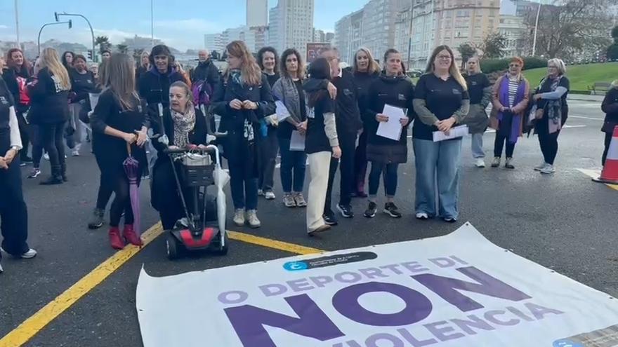 A Coruña, en el 25N: “No hay excusas”