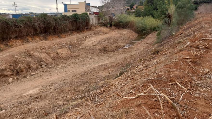 Torrent retira caña invasora del barranco de l&#039;Horteta y regenera su ecosistema fluvial