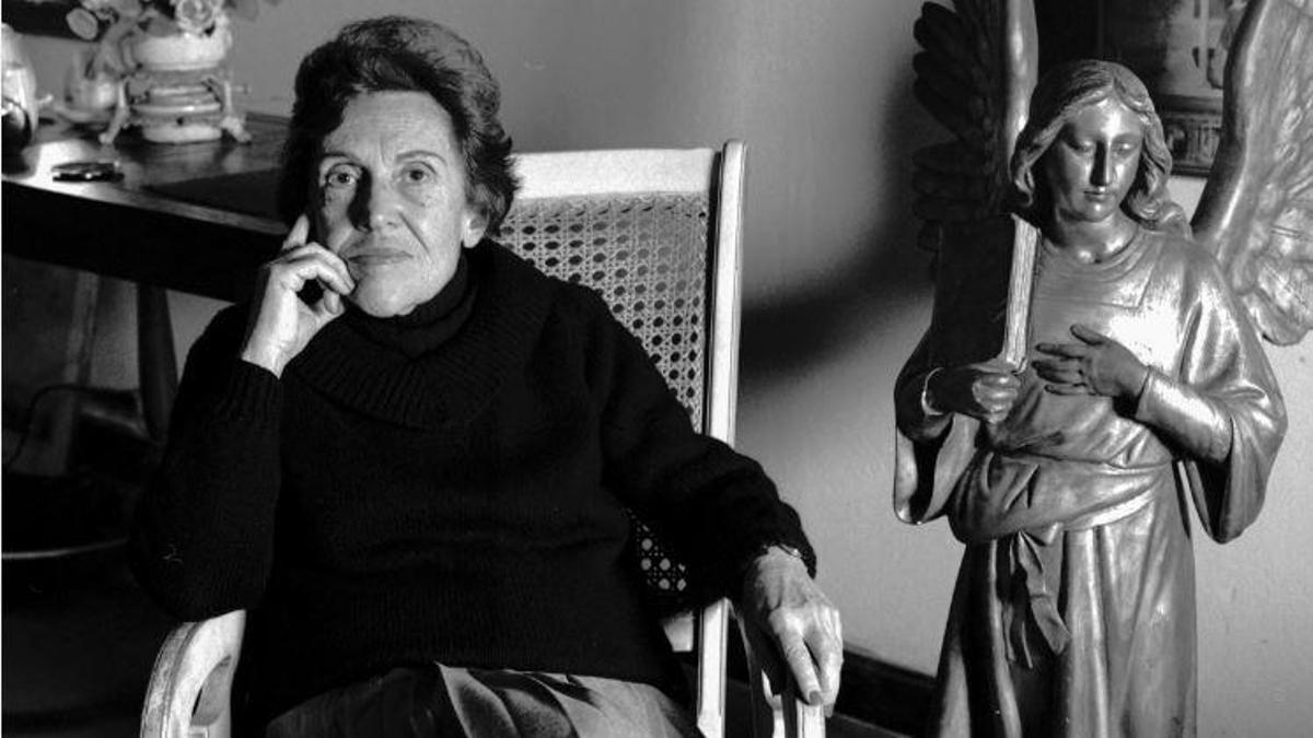 La escritora uruguaya