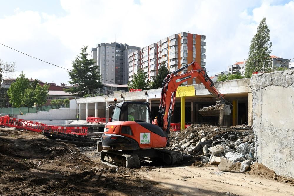 Concluye la demolición de las viejas piscinas de Campolongo