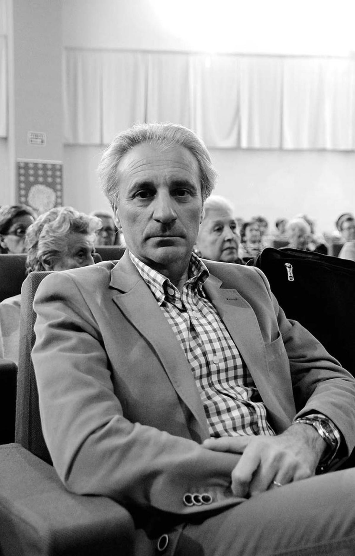 Jesús de la Gándara, ayer en el Mes de la Salud.