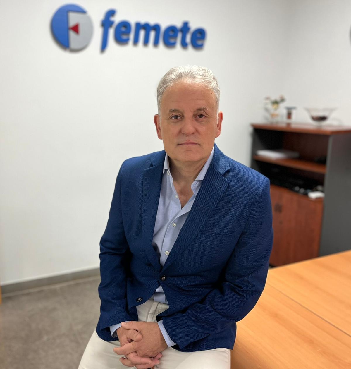 José González González, secretario general de Femete.