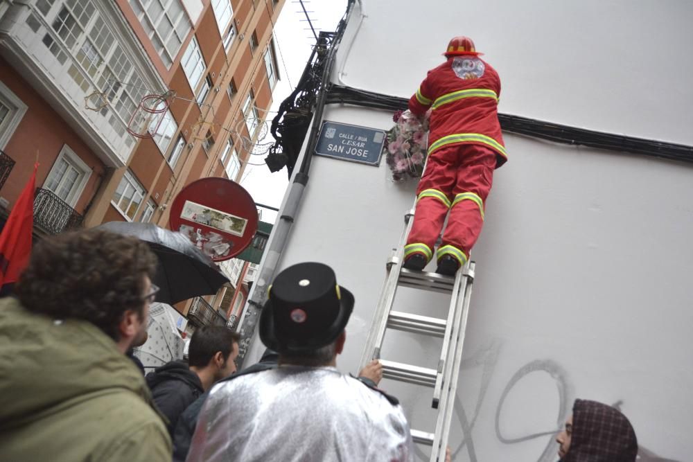 Nito, Canzobre, César Sanjosé y Palau son homenajeados como cada año con sus respectivas ofrendas.