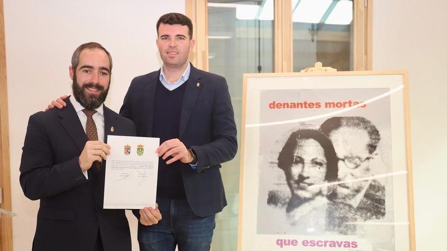 A Estrada e Rianxo estreitarán lazos en torno a Castelao e Virxina Pereira selando un irmandamento