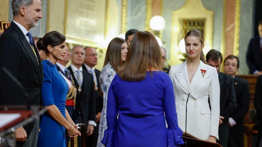 La princesa Elionor jura la constitució el dia que compleix la majoria d&#039;edat