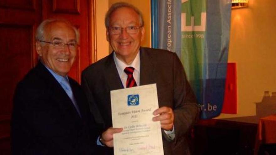 Belmonte recibe en Creta un premio europeo