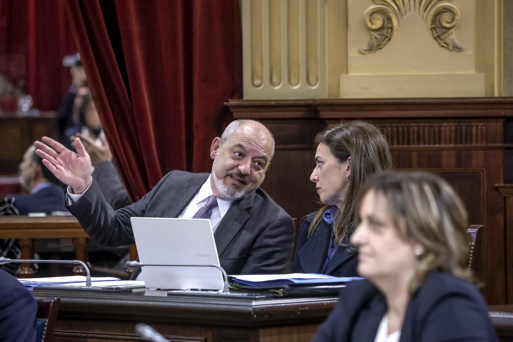 Crisis de Vox en Baleares | FOTOS: La crisis de Vox capitaliza el pleno del Parlament balear