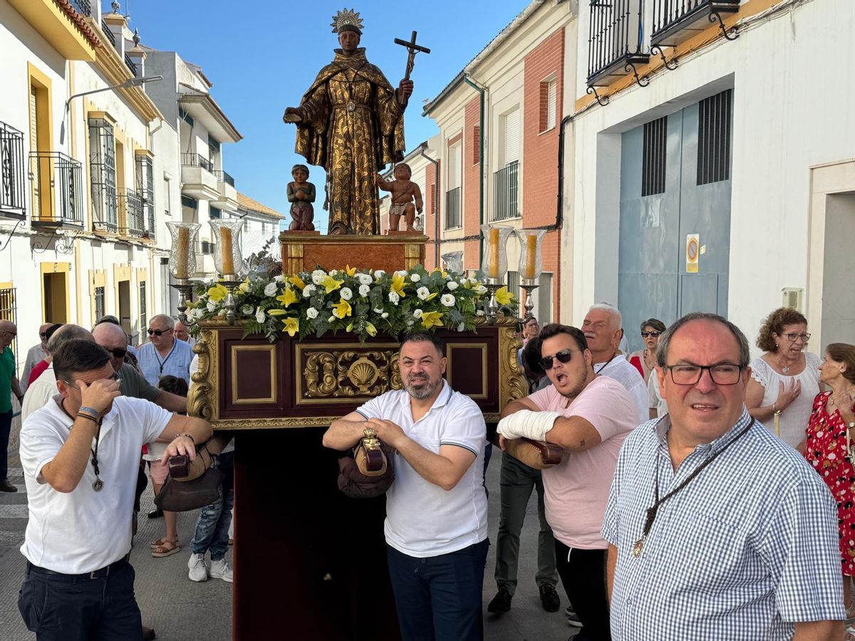 Procesión del Santico de Montilla, este domingo, 13 de julio.